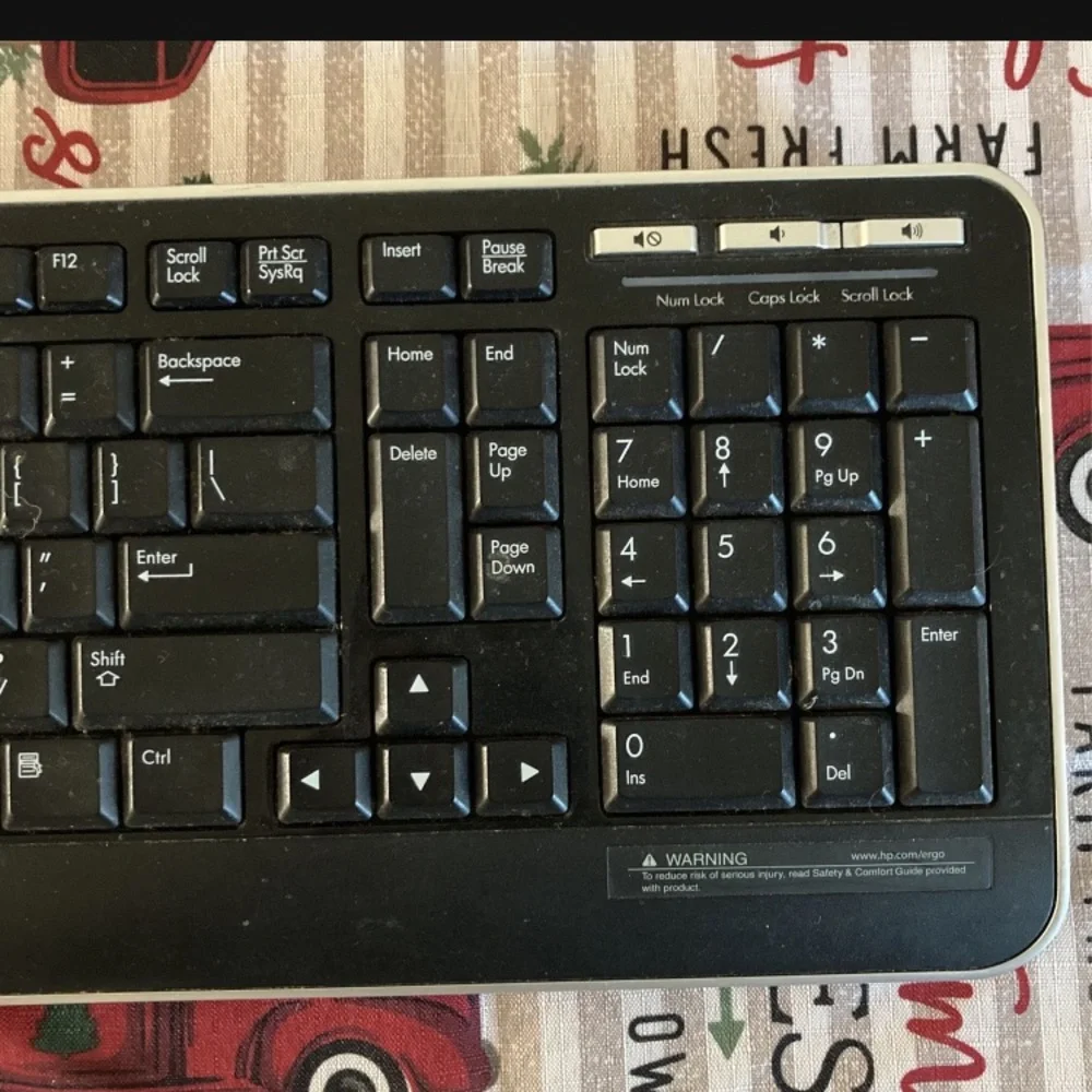HP computer keyboard